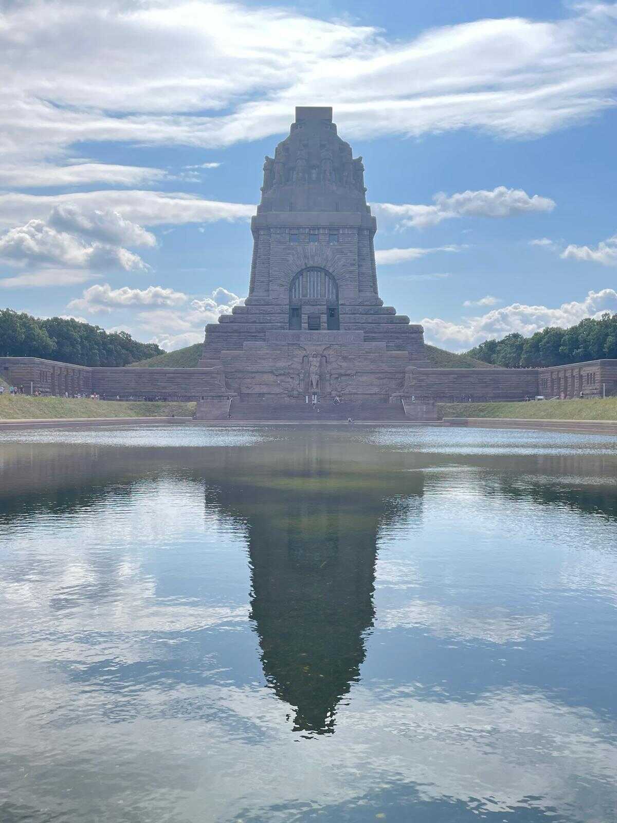 Monumen tertinggi di Benua Eropa itu ada di Leipzig